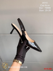 H115-296 Prada sandal cao 6cm  siêu cấp