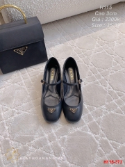 H115-373 Prada giày cao gót 3cm siêu cấp