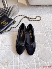 H115-414 Chanel giày cao gót 6cm siêu cấp