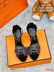 H141-23 Hermes sandal cao 7cm siêu cấp