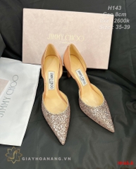 H143-8 Jimmy Choo giày cao gót 8cm siêu cấp