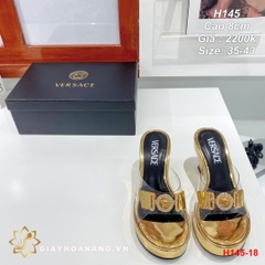 H145-18 Versace dép cao 8cm siêu cấp