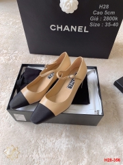 H28-356 Chanel giày cao gót 5cm siêu cấp