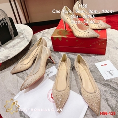 H56-123 Louboutin giày cao 1cm , 6cm , 8cm , 10cm siêu cấp