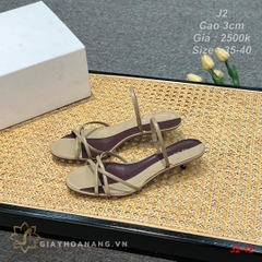 J2-12 The Row sandal cao 3cm siêu cấp