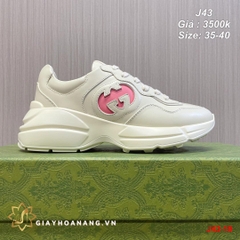 J43-19 Gucci giày thể thao siêu cấp