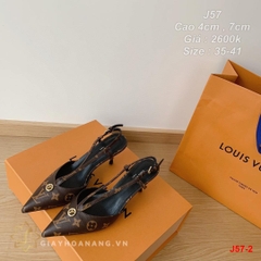 J57-2 Louis Vuitton sandal cao 4cm , 7cm siêu cấp