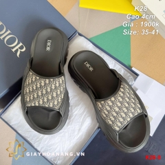 K28-8 Dior dép cao 4cm siêu cấp