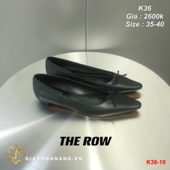 K36-10 The Row giày bệt siêu cấp