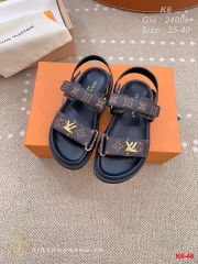 K6-46 Louis Vuitton sandal siêu cấp