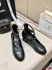 K62-136 Chanel giày cao gót 3cm siêu cấp