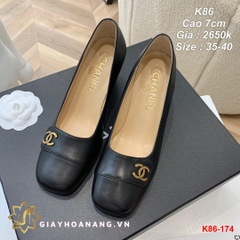 K86-174 Chanel giày cao 7cm siêu cấp