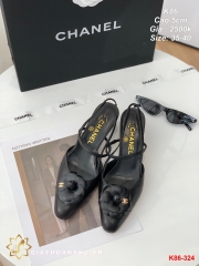K86-324 Chanel sandal cao 5cm siêu cấp
