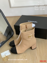 K86-505 Chanel bốt cao 5cm siêu cấp