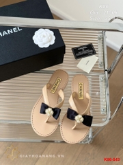 K86-543 Chanel dép sỏ ngón siêu cấp