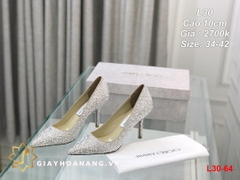 L30-64 Jimmy Choo giày cao 10cm siêu cấp