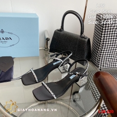 L38-220 Prada sandal cao 5cm siêu cấp