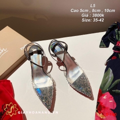 L5-140 Louboutin sandal cao 5cm , 8cm , 10cm siêu cấp