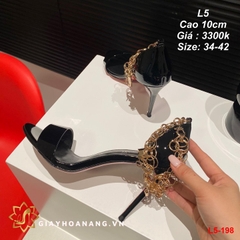 L5-198 Louboutin sandal cao 10cm siêu cấp