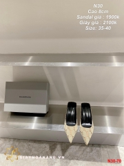 N30-70 Balenciaga giày cao 8cm siêu cấp