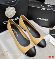 N65-43 Chanel giày bệt siêu cấp