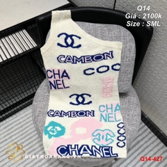Q14-427 Áo Chanel siêu cấp