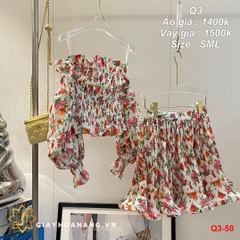 Q3-50 Set Váy áo Dior siêu cấp