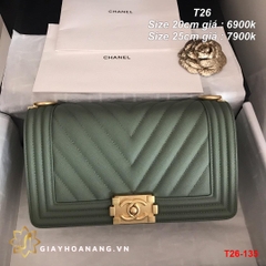 T26-135 Chanel túi size 20cm , 25cm siêu cấp