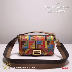 T40-11 Fendi túi size 26cm siêu cấp