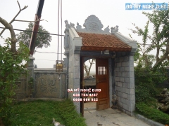 Cổng đá 11 - Mẫu cổng đá nhà vườn , nhà cổ