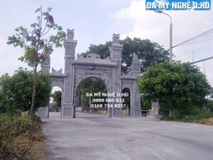 CD 09 - Cổng làng bằng đá khối tự nhiên