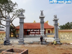 Cổng đá 10 - Cổng đá tứ trụ