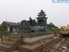 Mộ đá đẹp tại Long An