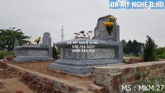 Mộ đá không mái mẫu 27