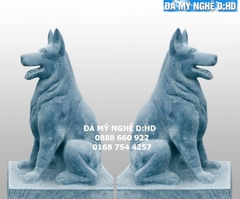 Tượng chó đá 03