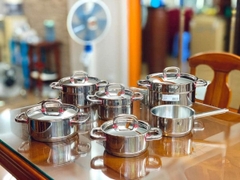 Bộ nồi WMF Premium One set 6 nắp Inox