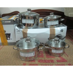 Bộ nồi inox 18/10 WMF Saphir 4 nồi hàng nội địa Đức