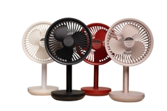 QUẠT SẠC MINI ĐỂ BÀN LUMENA N9 FAN STAND 2 HÀN QUỐC