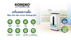 MÁY HÚT ẨM + LỌC KHÔNG KHÍ KORENO KN-25