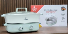 Bếp lẩu nướng Kalpen 6.5L PP66 2 ngăn