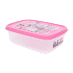 Hộp trữ thức ăn hồng 900ml Sanada