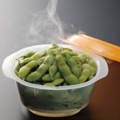Hộp hấp bánh bao và Edamame Inomata