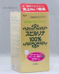 Tảo xoắn SPIRULINA 2200v ( lọ thuỷ tinh)