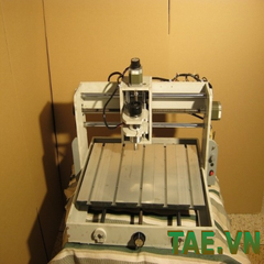 Máy CNC Mini 3040 Vai Nhựa PVC 12MM + Bàn Nhôm