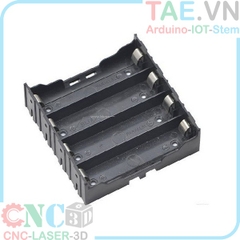 Đế Pin 18650 Chân Hàn 4 Pin