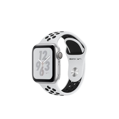 Apple Watch Series 4 Nike+ Silver Aluminum Case with Pure Platinum/Black Nike Sport Band