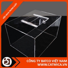 thùng phiếu bốc thăm mica tại BATCO