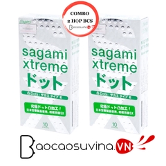 Bao Cao Su Sagami Xtreme Dost ( Combo 2 hộp x 10 cái )