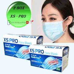 Khẩu Trang Y Tế XS-Pro Màu Xanh