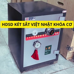 Hướng dẫn sử dụng két sắt Việt Nhật khóa cơ